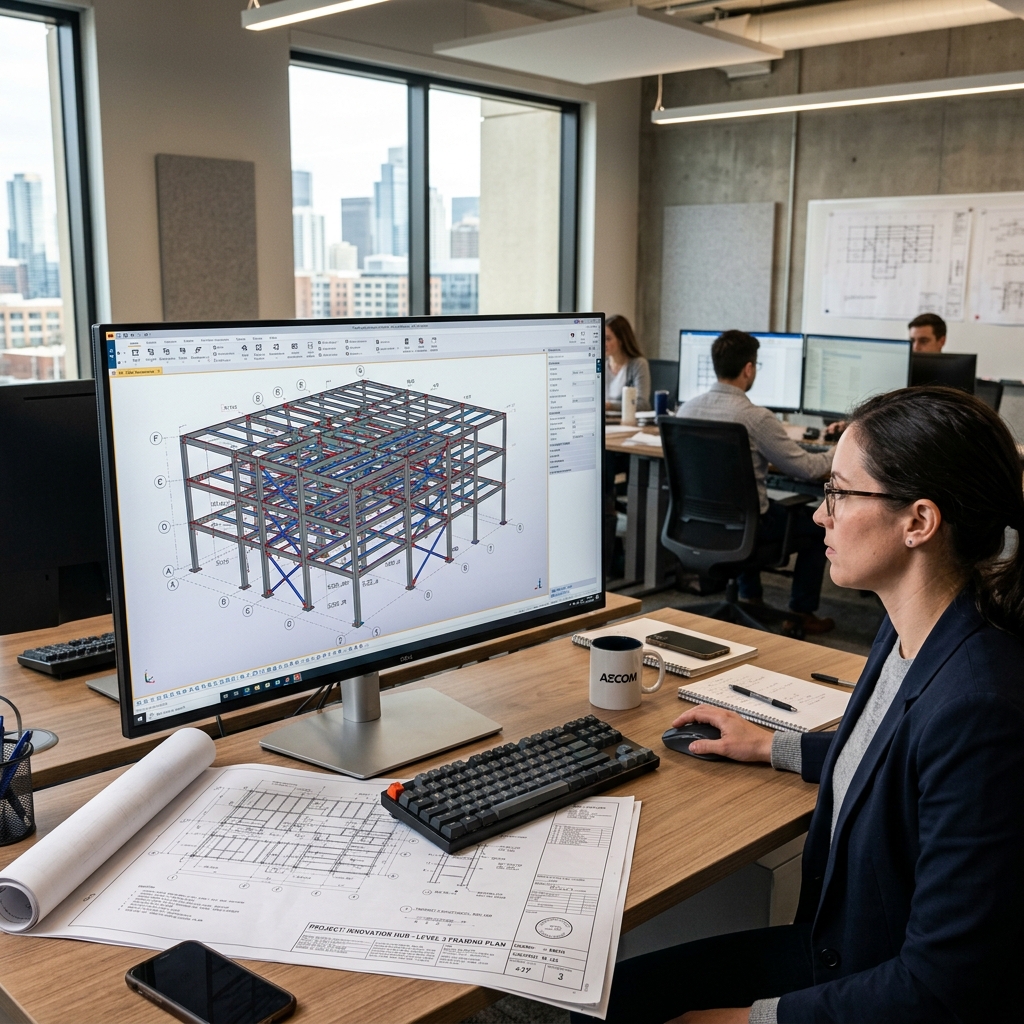 Structural Steel Detailing Model